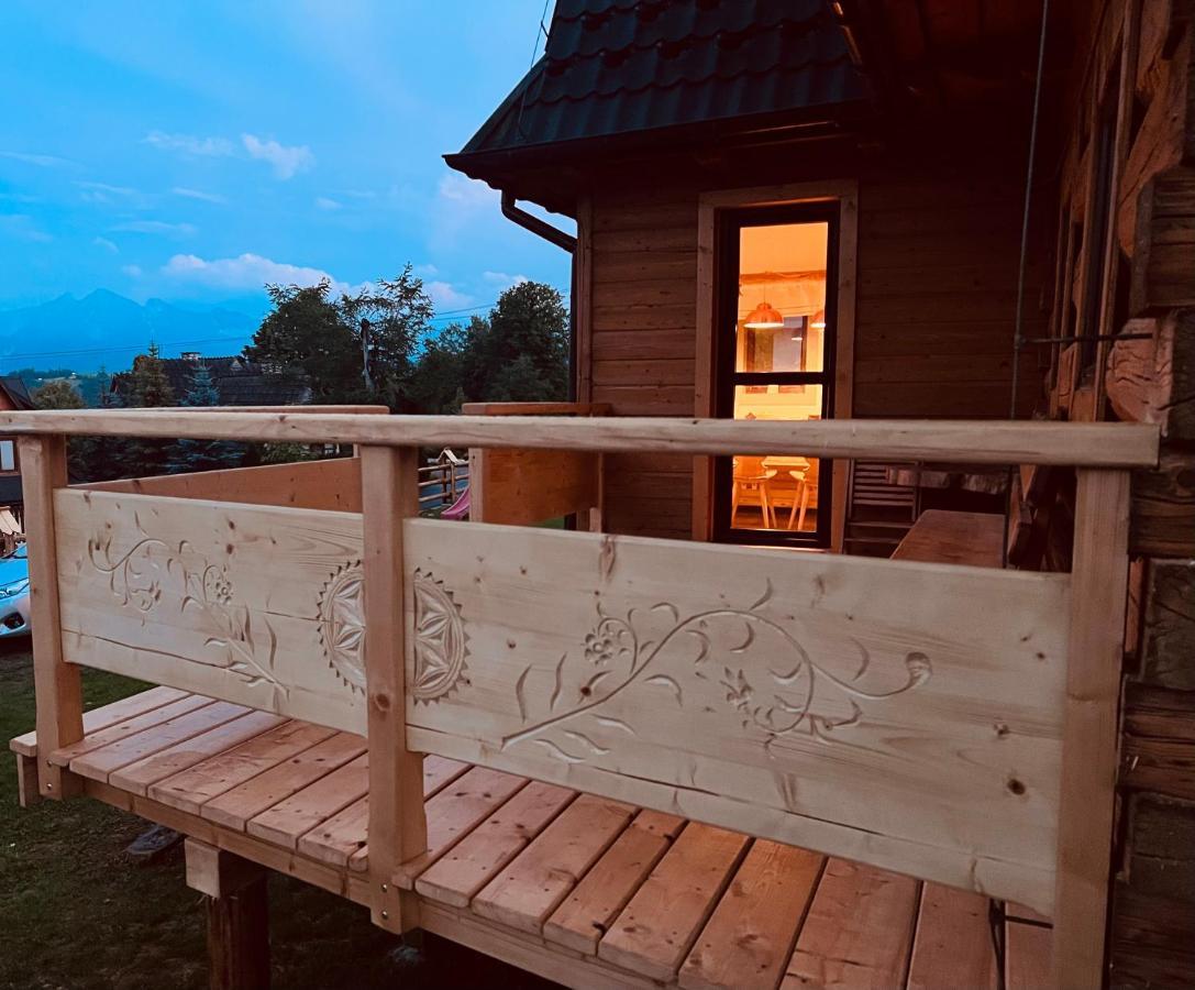 Lobrotno Gazdzina - Goralska Chalupa Na Wylacznosc Bukowina Tatrzańska Exteriör bild