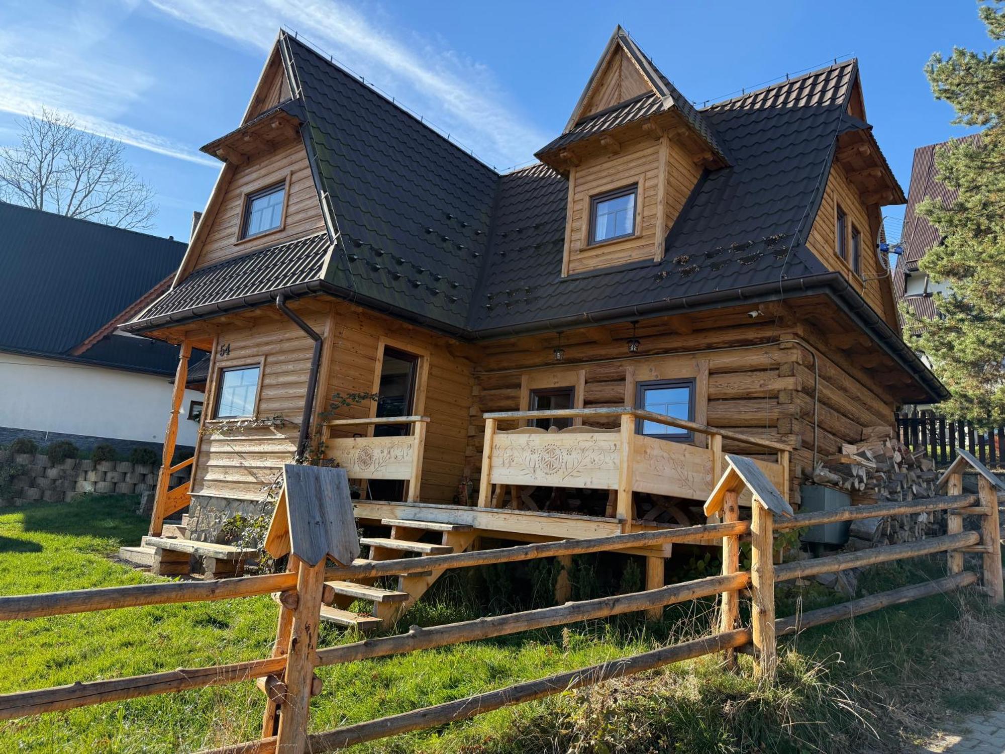Lobrotno Gazdzina - Goralska Chalupa Na Wylacznosc Bukowina Tatrzańska Exteriör bild